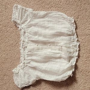 Forever 21 off the shoulder crop top